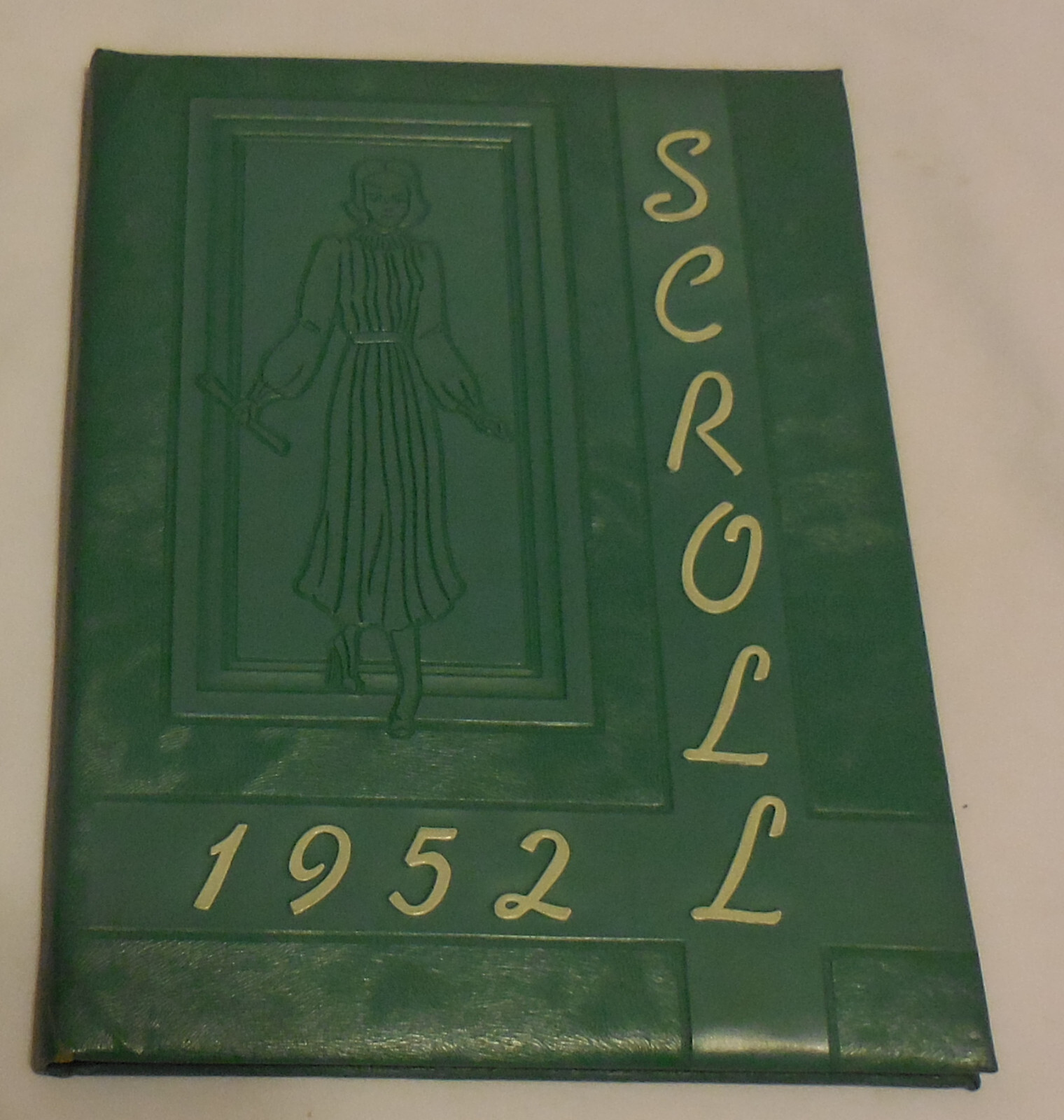 1952 annual St Ursula Academy High school Toledo Ohio Yearbook  1952 Scroll VTG