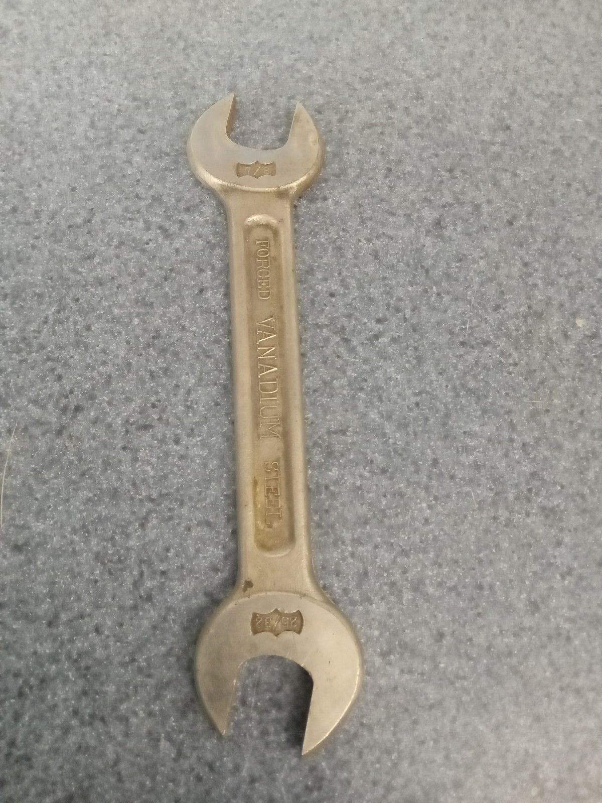 Vintage Vanadium Open End Wrench 7/8 Inch X 25/32 Auto Kit No 200