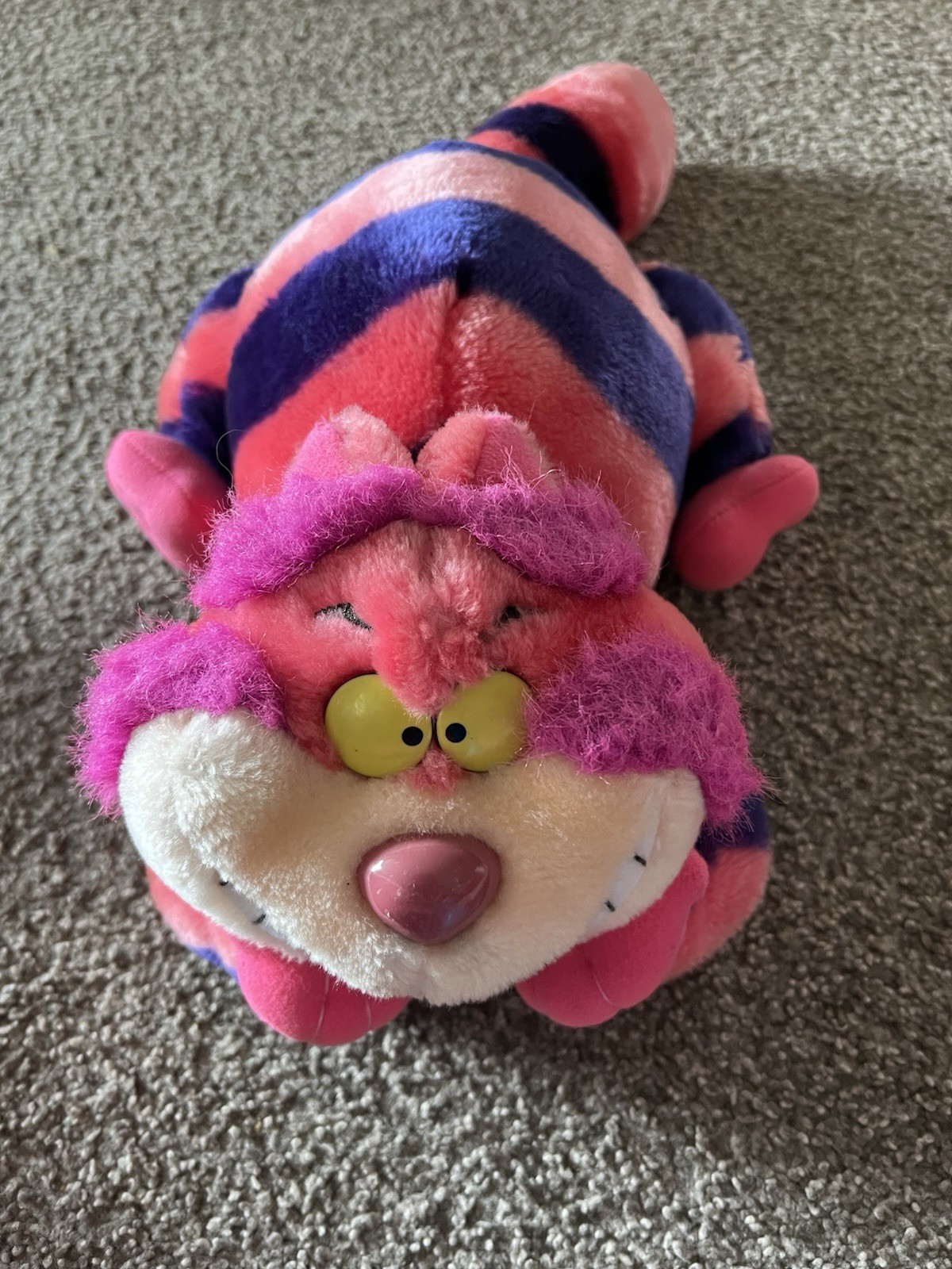 Disneyland WDW Vintage Cheshire Cat Plush 1987 Alice in Wonderland 19\