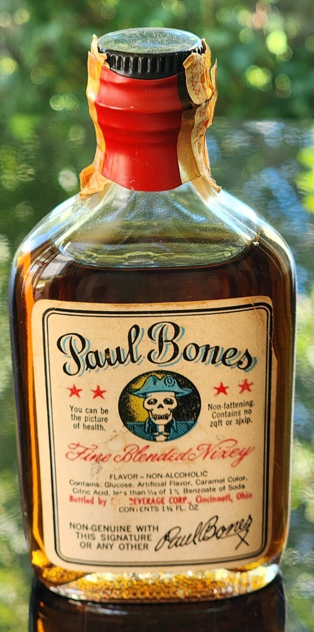 Antique Paul Bones Nixey - RARE Unopened NON-ALCOHOLIC Antique Paul Bones Nixey - RARE Unopened NON-ALCOHOLIC