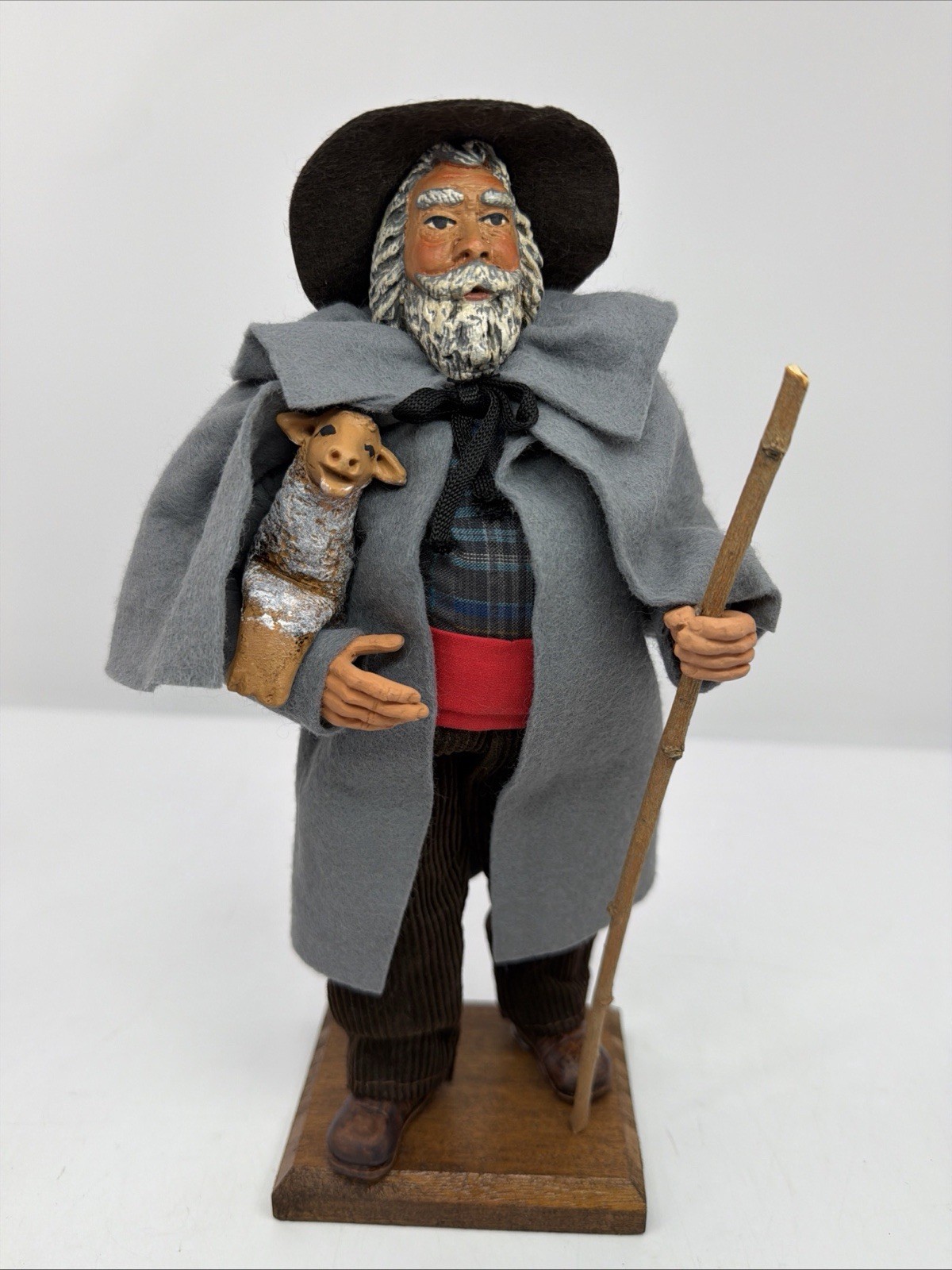 Santon De Provence, Michel Girault Shepard  French Terracotta Doll Amazing