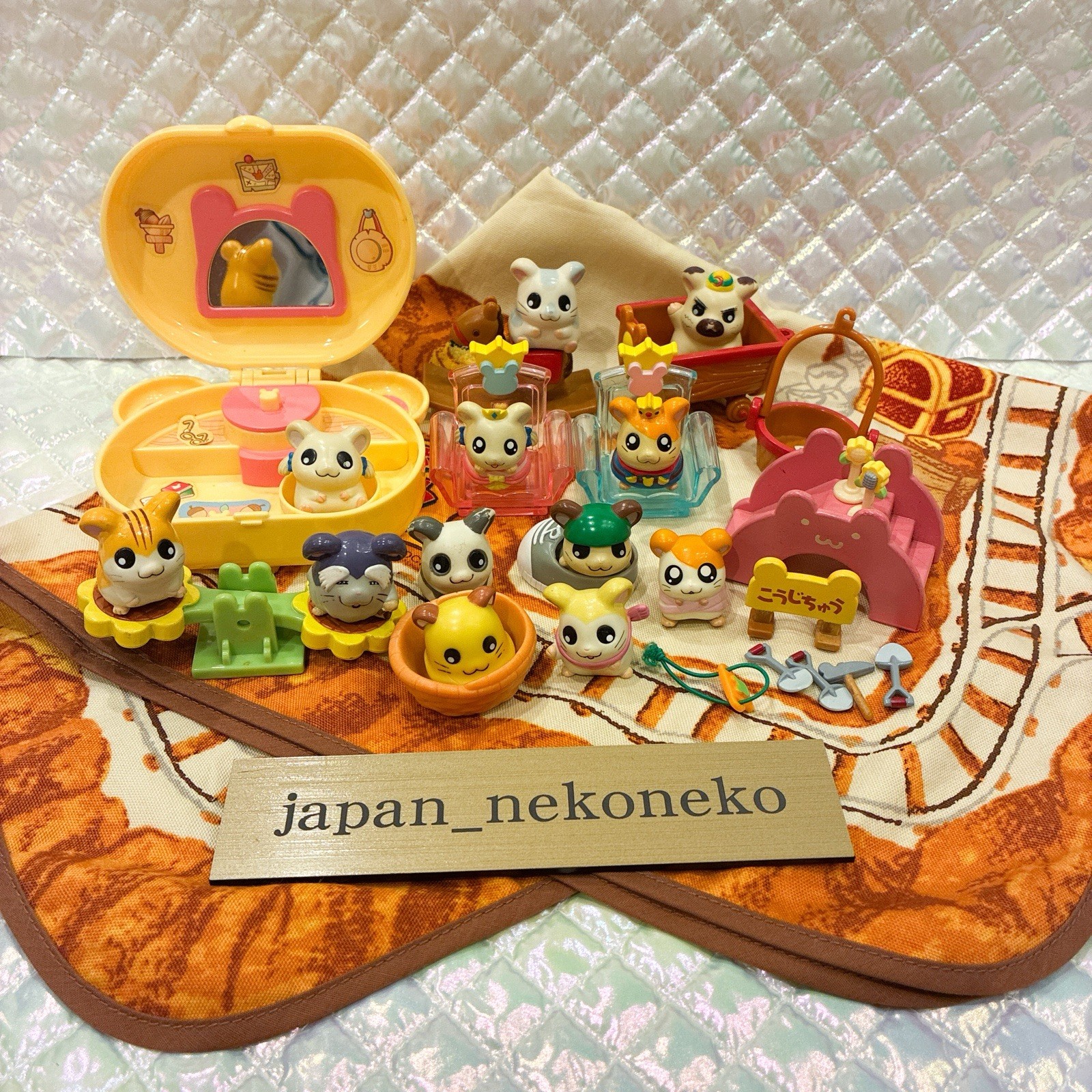 Tottoko Hamtaro Figure Set