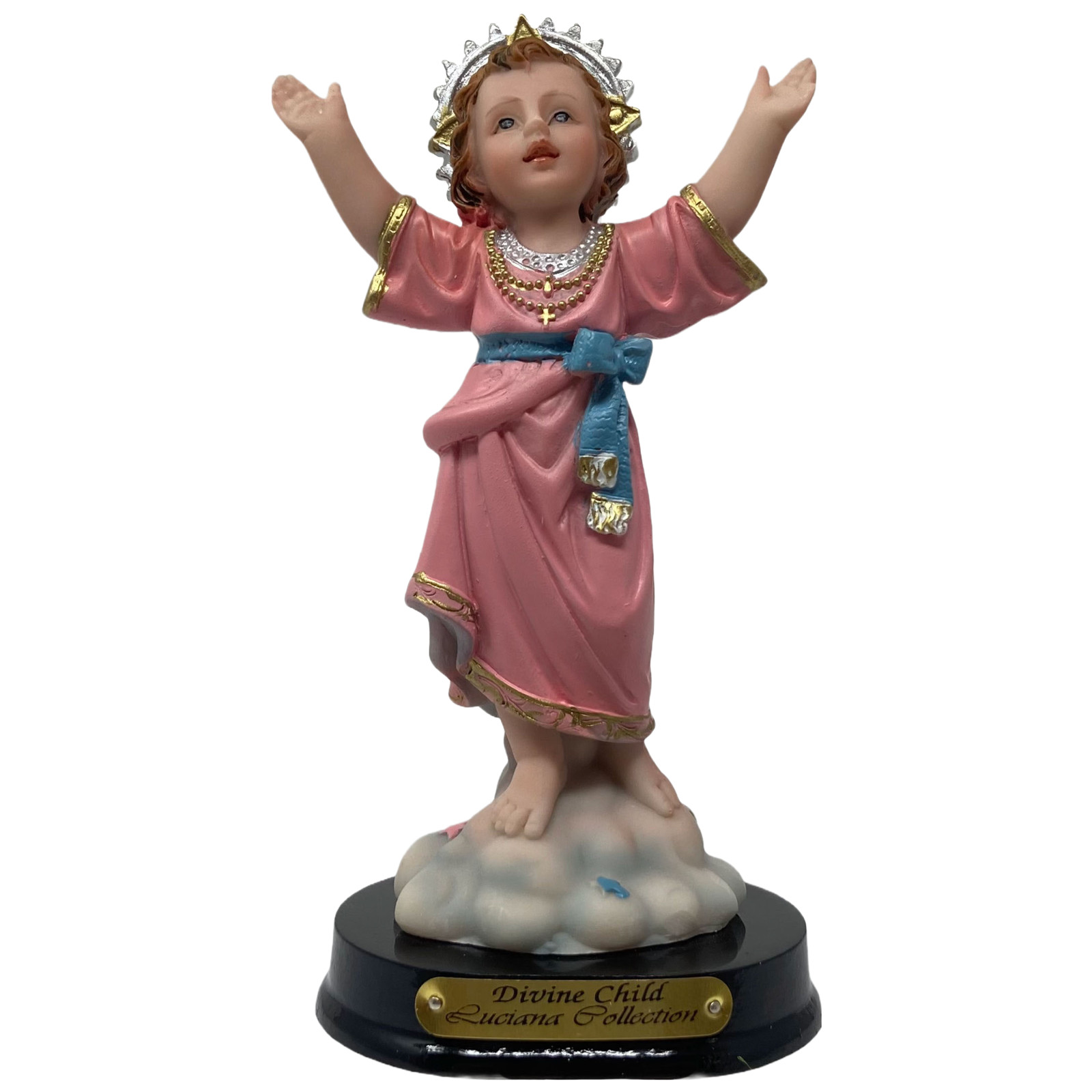 Divino Niño Nino 5 Inch Resin Statue Imagen Finely Finished Detailed ND50P New Divino Niño Nino 5 Inch Resin Statue Imagen Finely Finished Detailed ND50P New