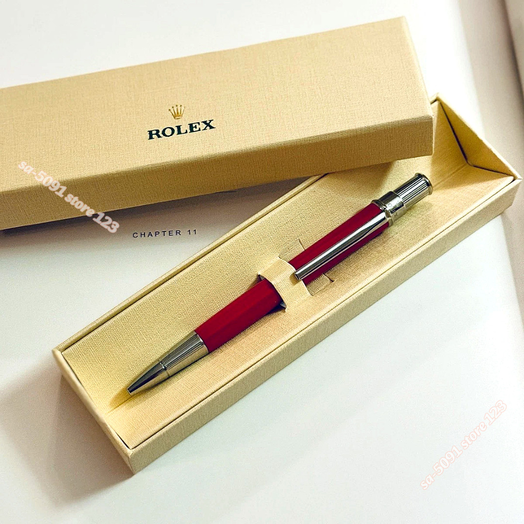 Rolex Ruby Oyster Ballpoint Pen, New Boxed, Black Refill, Exclusive Ad Gift Rolex Ruby Oyster Ballpoint Pen, New Boxed, Black Refill, Exclusive Ad Gift