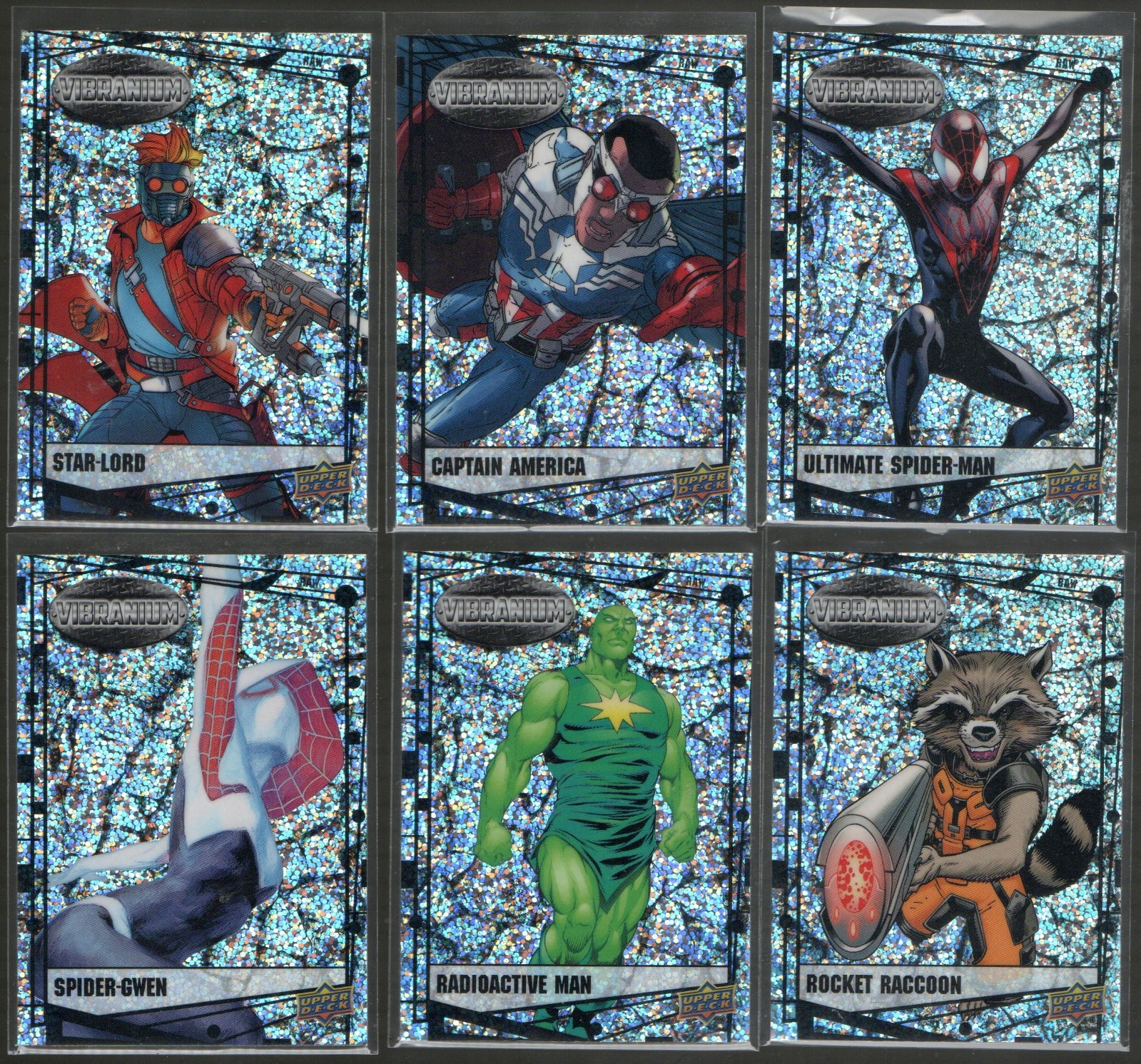 12X 2015 Upper Deck Marvel Vibranium Spider-Gwen Ultimate Spider-Man Raw Lot