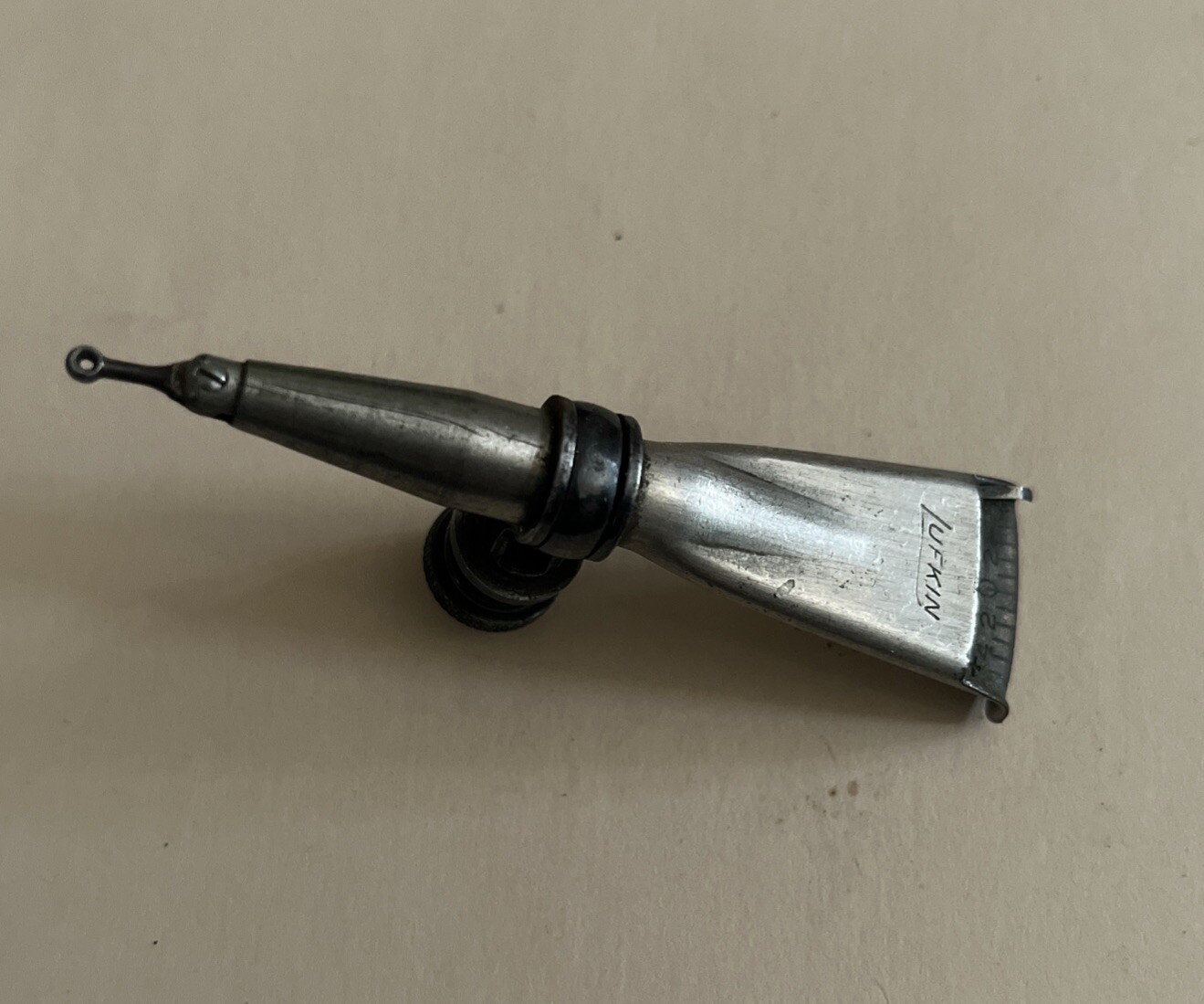 Vintage Lufkin Rule Co No. 199A Universal Test Indicator Sagniaw Michigan  USA