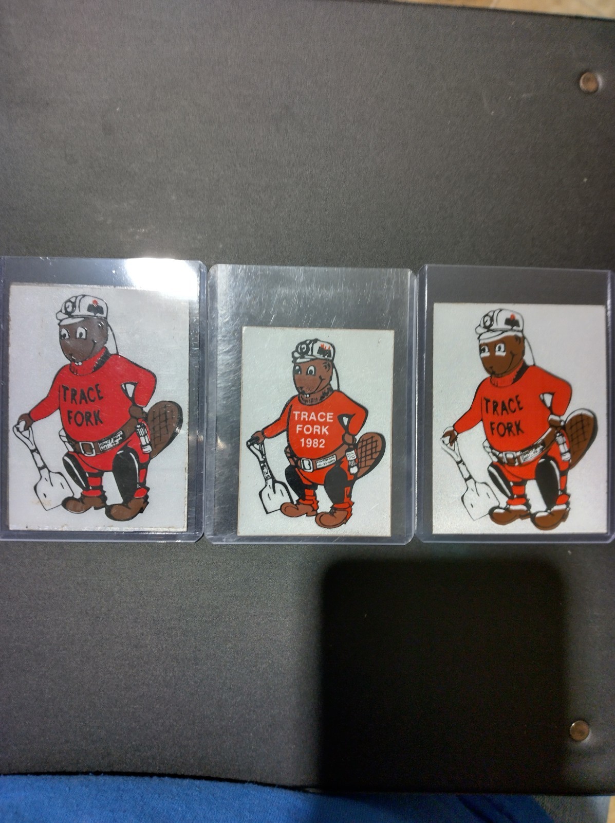 2 CRAZY RARE MASSEY BEAVERS TRACE FORK MINE AND 1 SMALL RARE BEAVER.