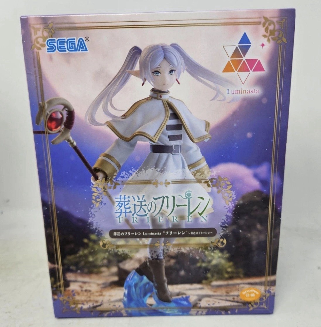 SEGA Luminasta Frieren: Beyond Journey's End Frieren Figure New In Box US Seller