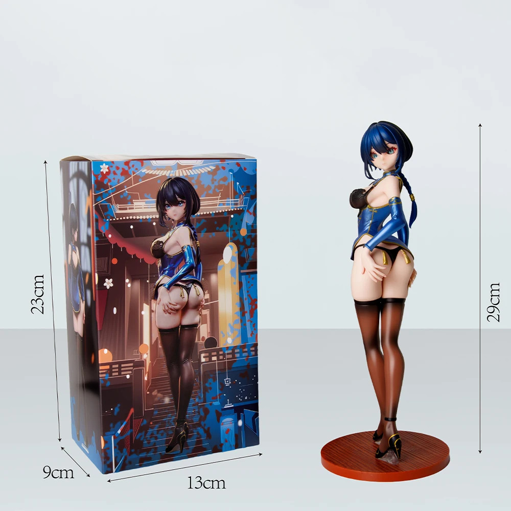 27CM Anime Nangong Yingtao Figure Chinese Style Cheongsam Girl Model Slightly Ex 27CM Anime Nangong Yingtao Figure Chinese Style Cheongsam Girl Model Slightly Ex