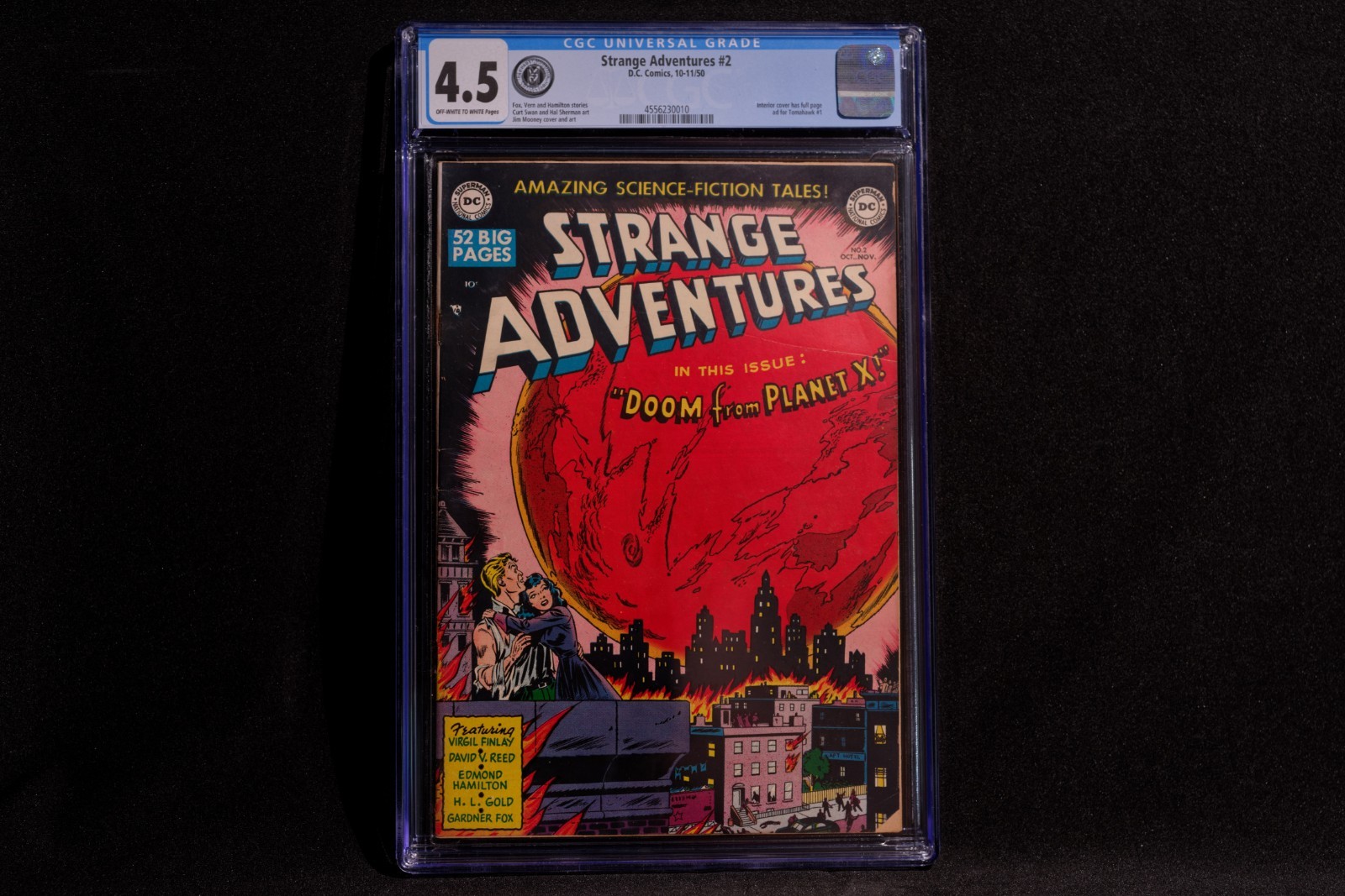 Strange Adventures #2 CGC 4.5 1950 off white to white pages Morrison Collection
