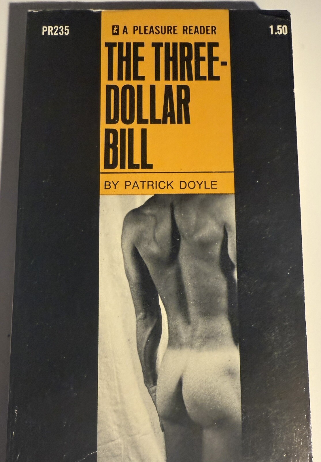 THE THREE DOLLAR BILL 1969 PATRICK DOYLE VINTAGE PULP NOVEL GAY INTEREST