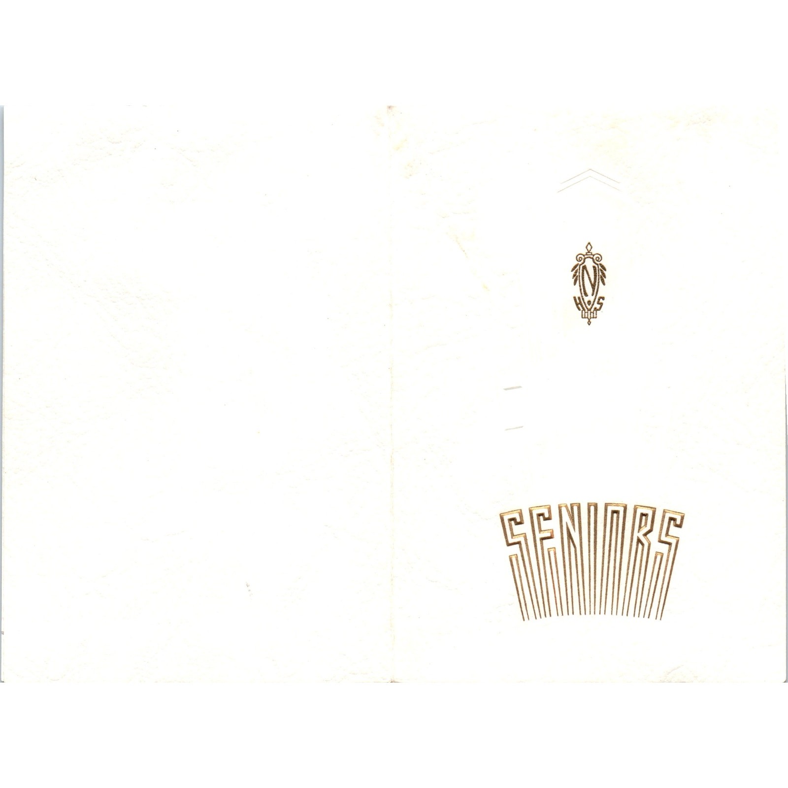 1951 Northome High School Commencement Program Minnesota L3-3