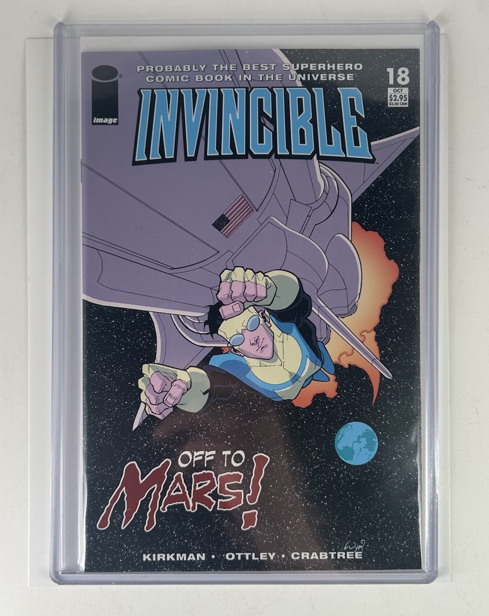 INVINCIBLE #18 (Image Comics, 2004) 1st Isotope, Rus Livingston & Shapesmith NM