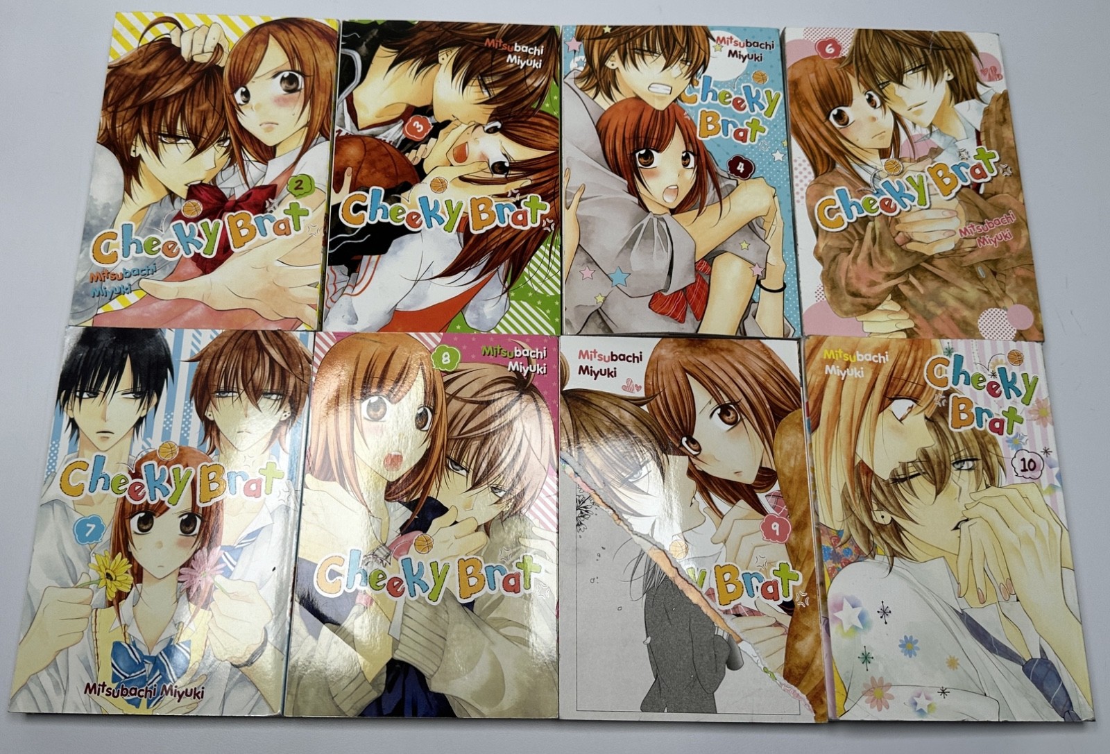 Yen Press Cheeky Brat Manga 8 Mixed Book Lot by Mitsubachi Miyuki Pre-Owned #045