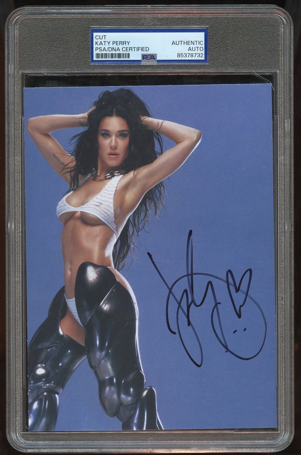 Katy Perry signed autograph 6x8 Photo American Singer PSA Slabbed Katy Perry signed autograph 6x8 Photo American Singer PSA Slabbed
