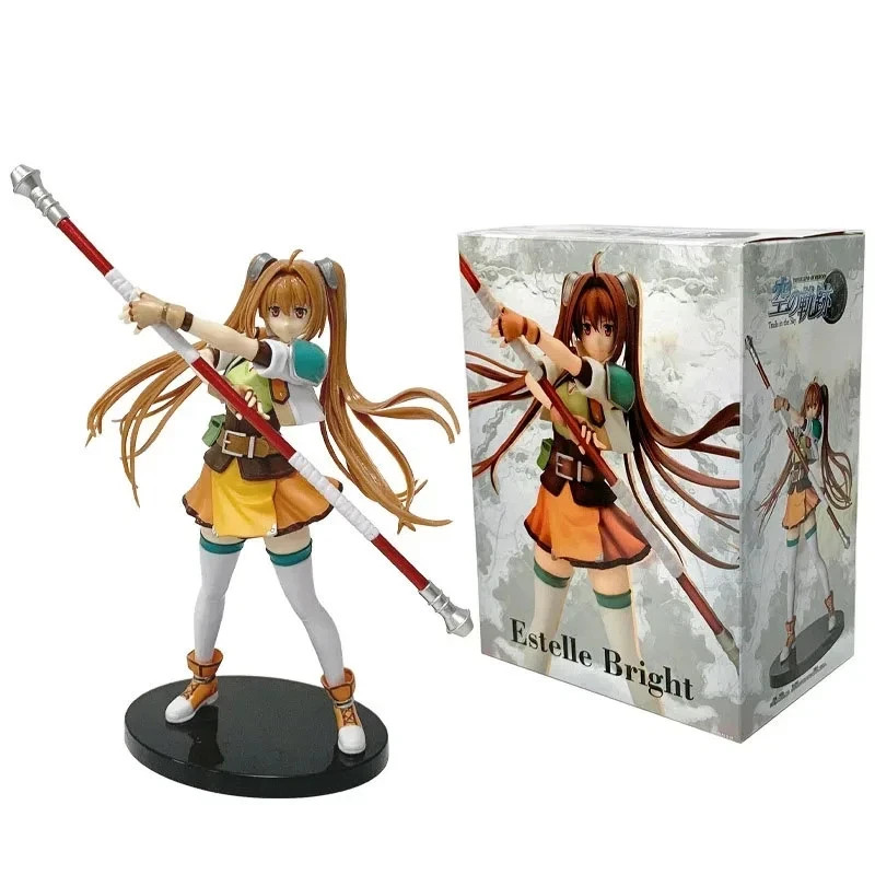 24CM Estelle The Legend of Heroes Trails in the Sky Anime Figure PVC Action Toy 24CM Estelle The Legend of Heroes Trails in the Sky Anime Figure PVC Action Toy