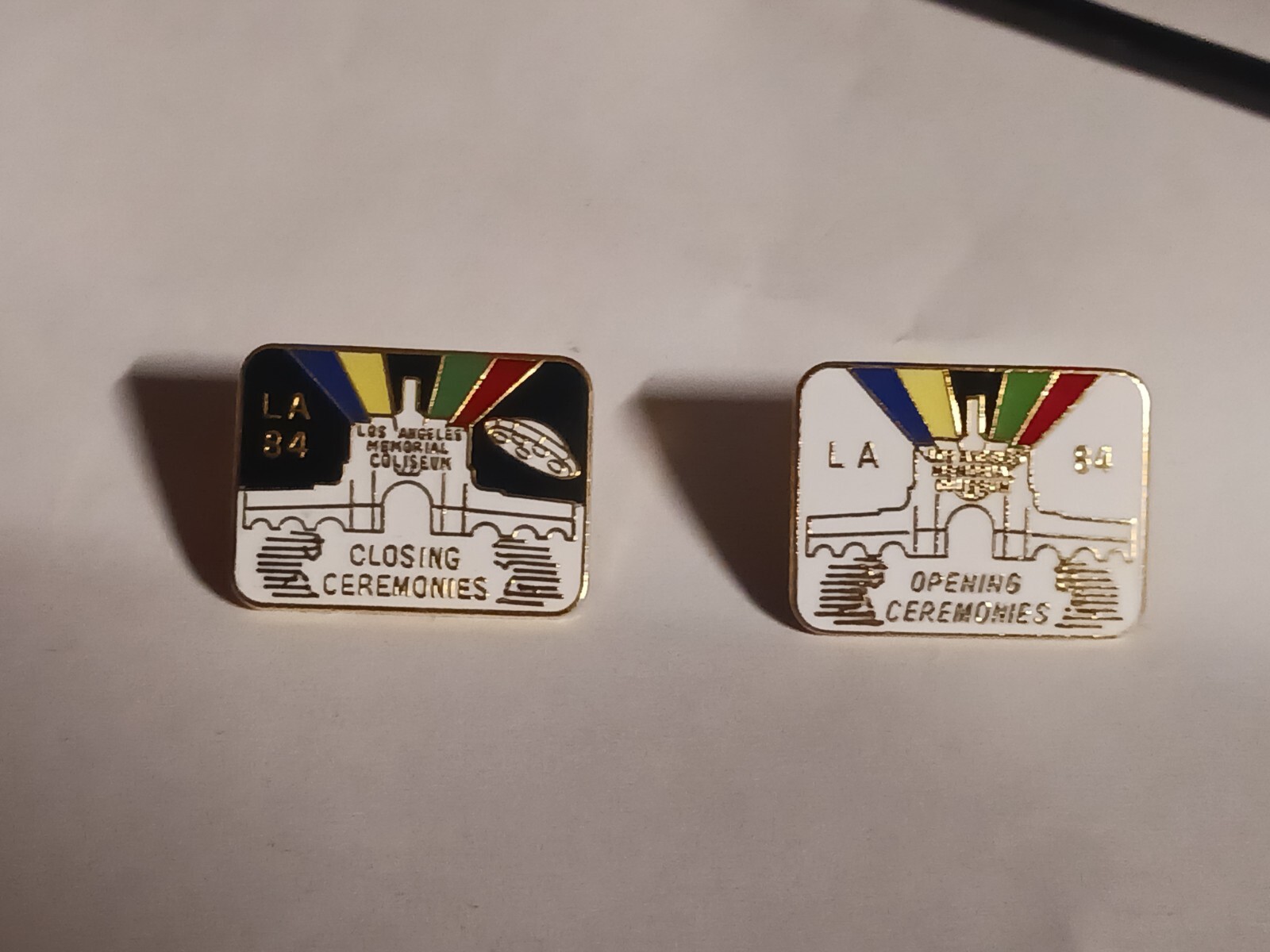 1984 Olympic Games Los Angeles Lapel Pin Closing/opening Ceremonies Brand new 1984 Olympic Games Los Angeles Lapel Pin Closing/opening Ceremonies Brand new