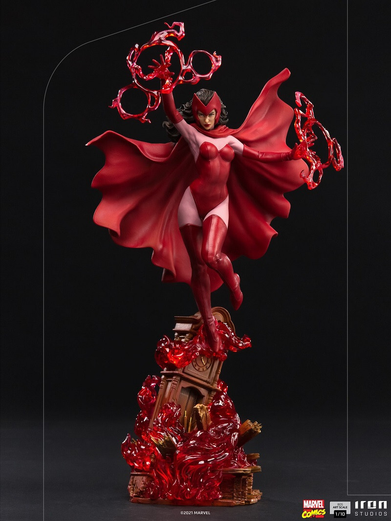 Iron Studios Scarlet Witch BDS Art Scale 1/10 - Marvel Comics