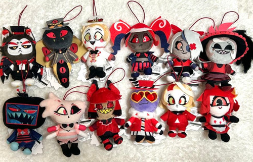 Hazbin Hotel Sitting Plush Mascot Complete set Round One Limited 2026 10cm