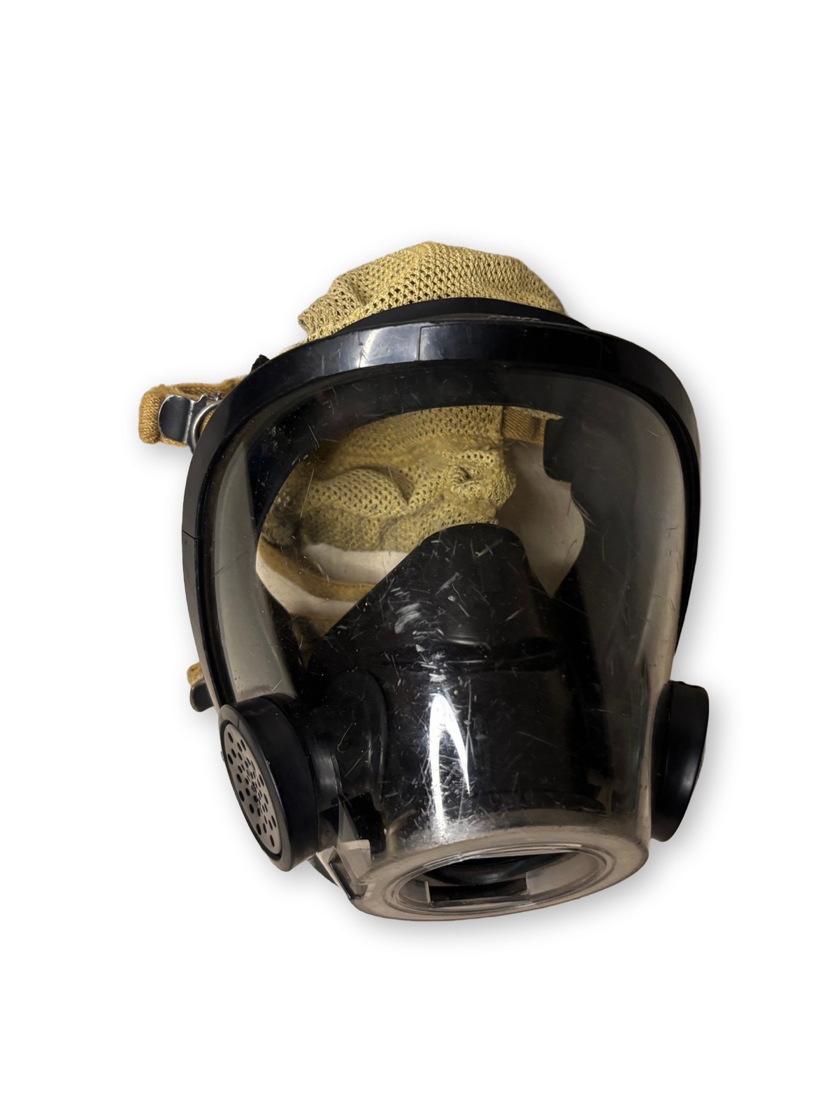 Scott Full Face SCBA Firefighter Respirator Mask Part 1001307 Nomex Hood Medium
