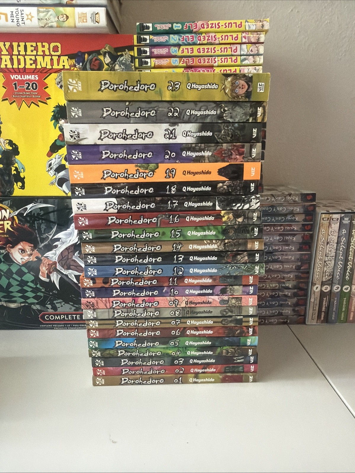 Dorohedoro Vol 1-23 English Manga Complete Set Lot Q Hayashida VIZ