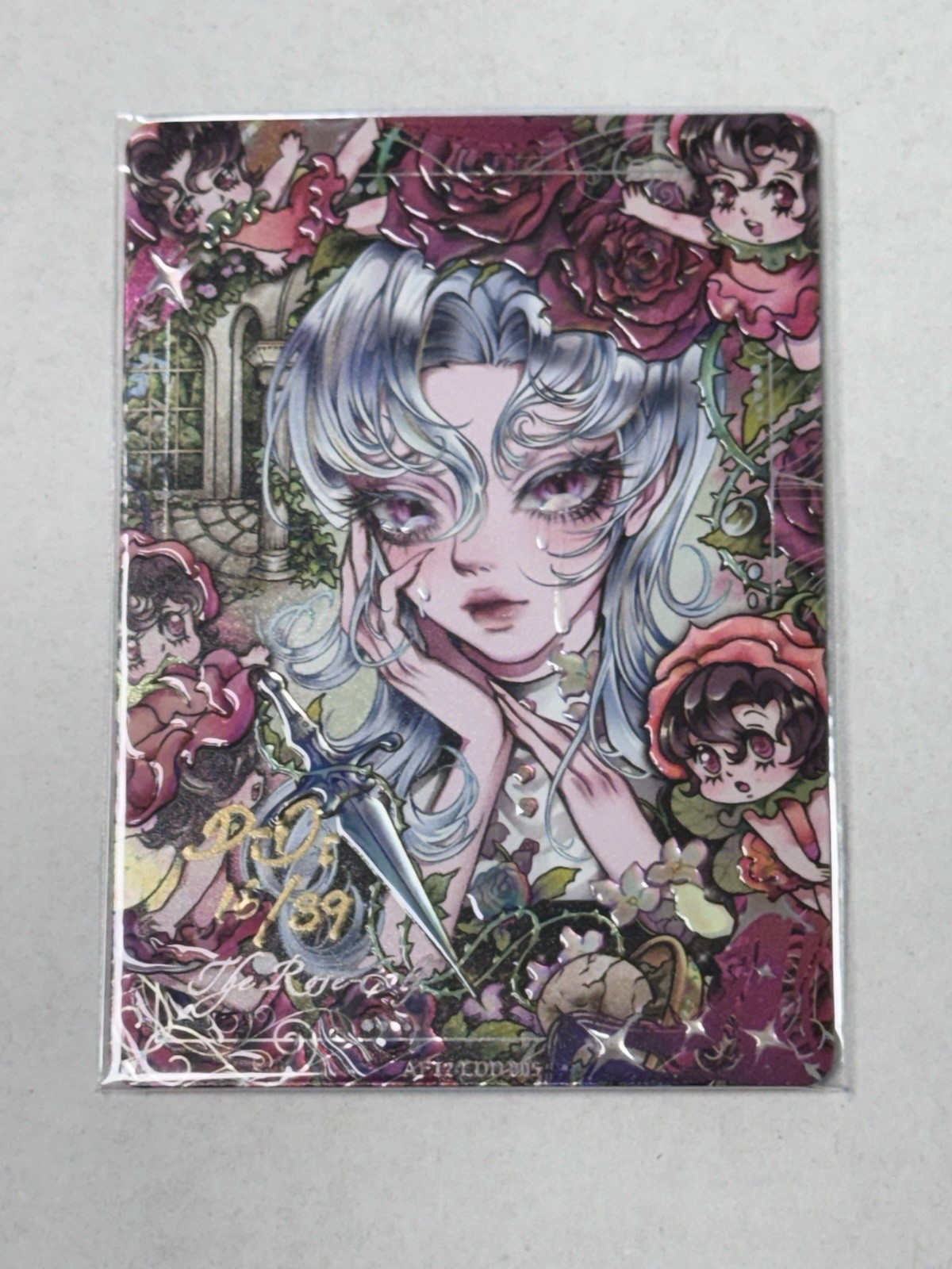Wanmanshe Andersen's Fairy Tales AFT2-LDD-005 Artist On Card Auto /39