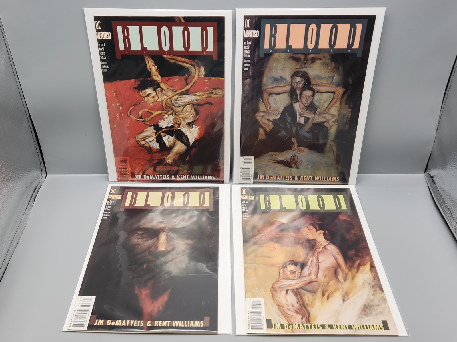 Blood: A Tale #1,2,3,4 COMPLETE SERIES (DC/Vertigo Comics 1996)/FREE SHIPPING 