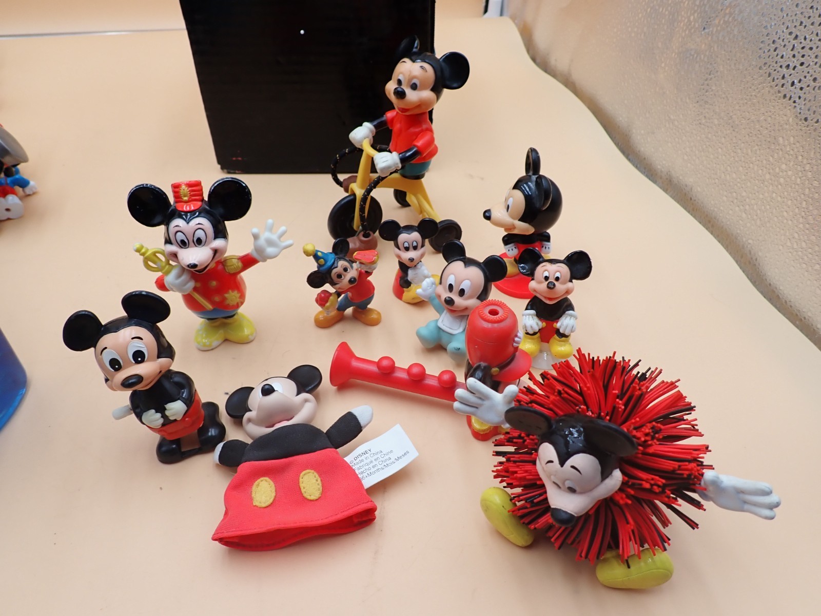 Vintage Mickey Mouse Disney figures Tricycle Tootsie Toy Wind up Finger puppet Vintage Mickey Mouse Disney figures Tricycle Tootsie Toy Wind up Finger puppet