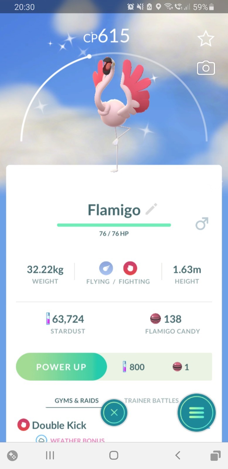 🦩Shiny Flamigo (Dazzling Flaminkno) Pokemon GO🦩 Exchange or PTC