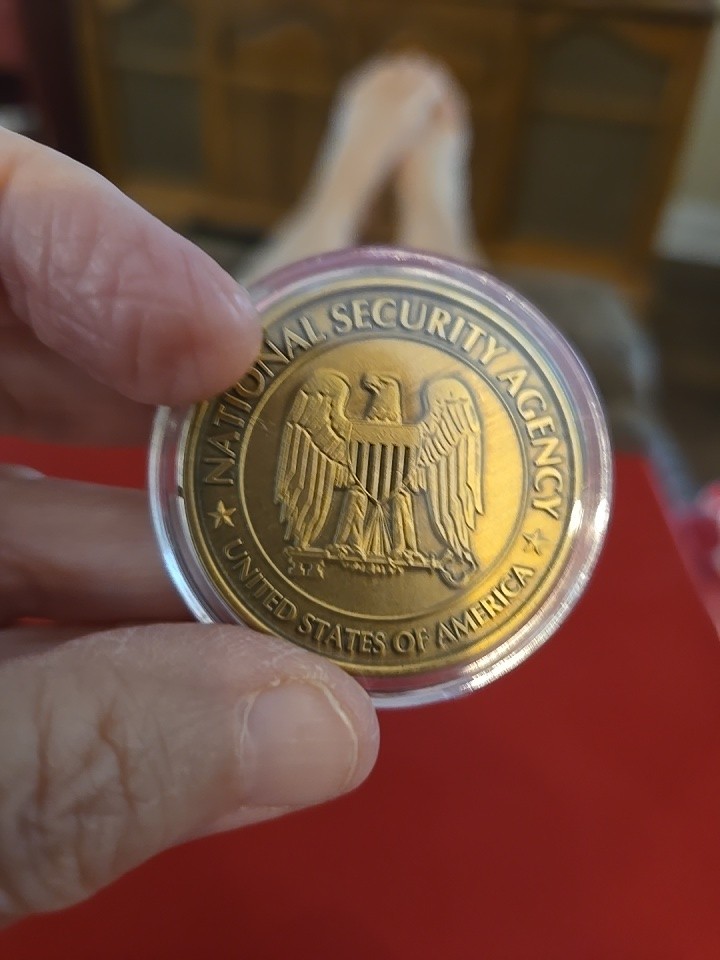 RARE NSA Office Of The General Counsel National Security Agency Challenge Coin