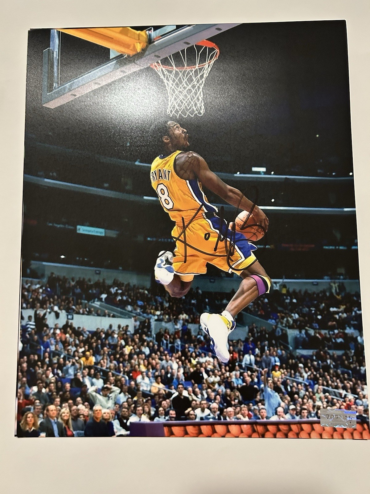 Kobe Bryant 8 X 10 Autographed Photo With Coa