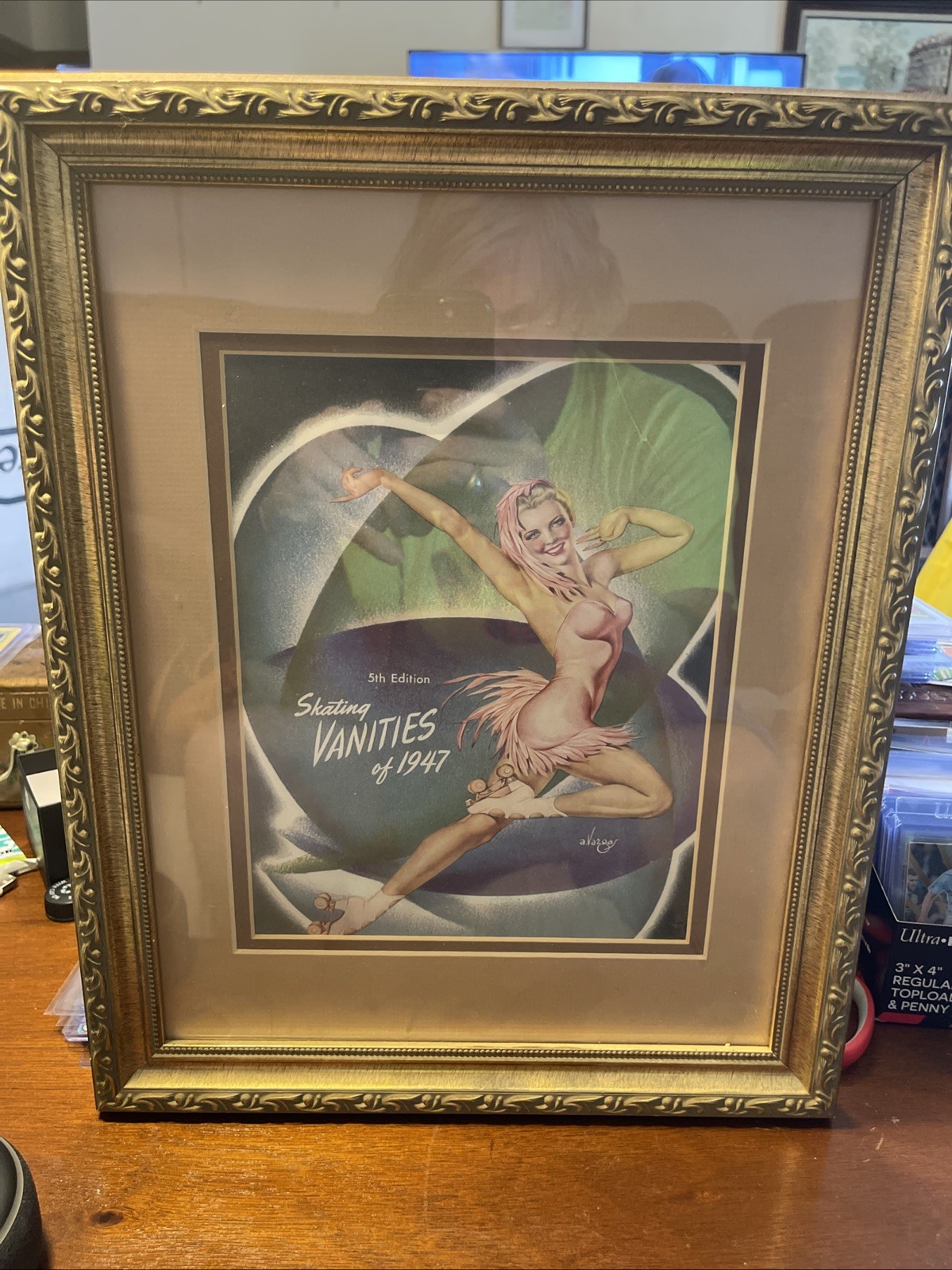 SKATING VANITIES OF 1947 Roller Skating Souvenir Program ALBERTO VARGAS COVER