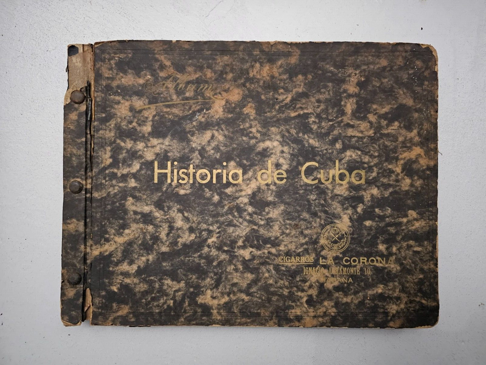 ALBUM Book Cuba Cuban 1935 HAVANA 600 PHOTOS TABACALERA CUBANA Complete