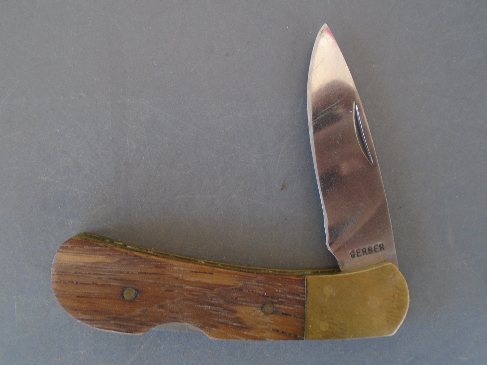 Vintage GERBER Sportsman | 97223 | Portland, OR ~ Walnut and Brass ~ 
