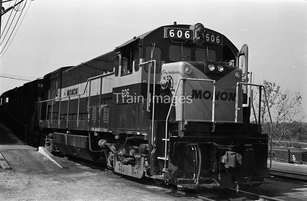 Monon Railroad 606 U-23B LaFayette IN Negative 4804