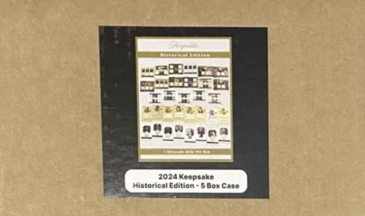 2024 SUPER BREAK KEEPSAKE HISTORICAL EDITION FACTORY SEALED 5 BOX CASE  RARE