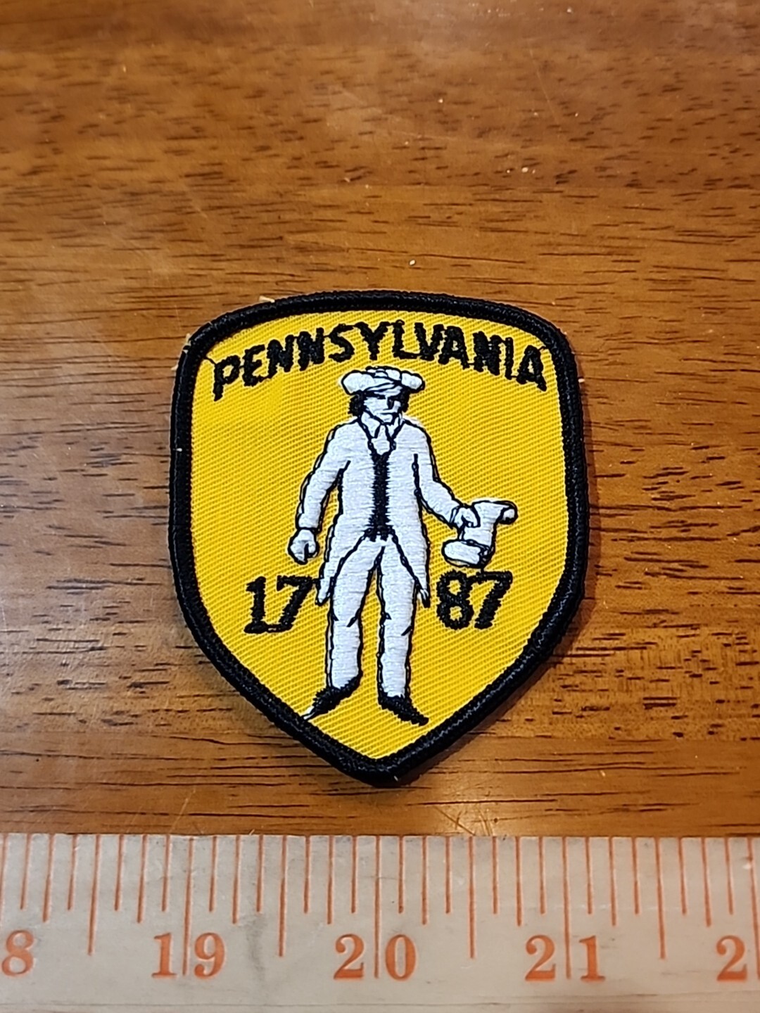 Vintage State of Pennsylvania Patch  V3