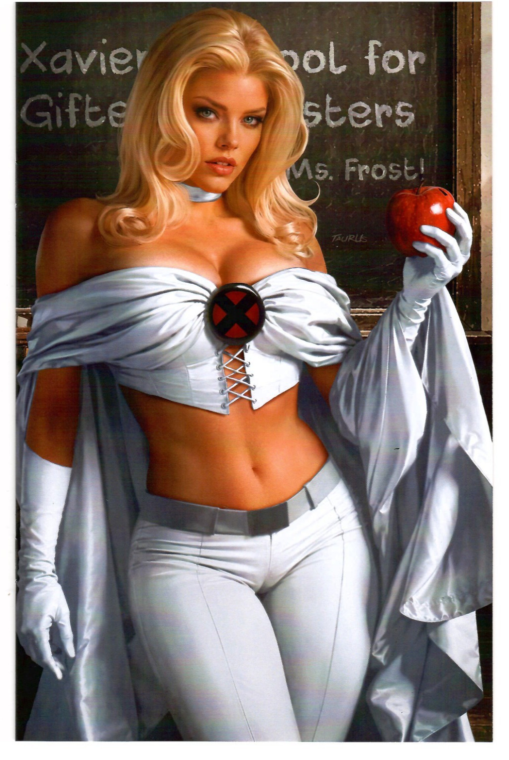 Wonderful Women of Cosplay #2 Taurus Emma Frost X-Men Cosplay Variant Ltd 100 NM