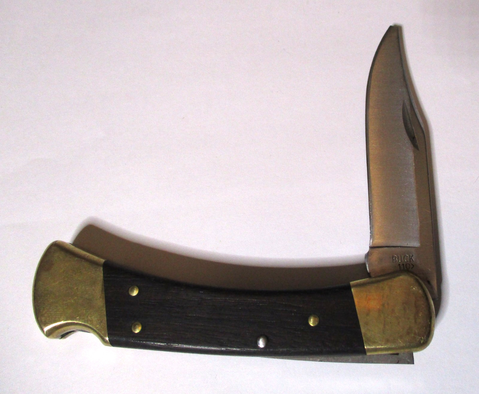 VINTAGE 1987 BUCK 110 FOLDING BLADE HUNTING KNIFE ~ USA MADE PREPPER SURVIVE ~ VINTAGE 1987 BUCK 110 FOLDING BLADE HUNTING KNIFE ~ USA MADE PREPPER SURVIVE ~