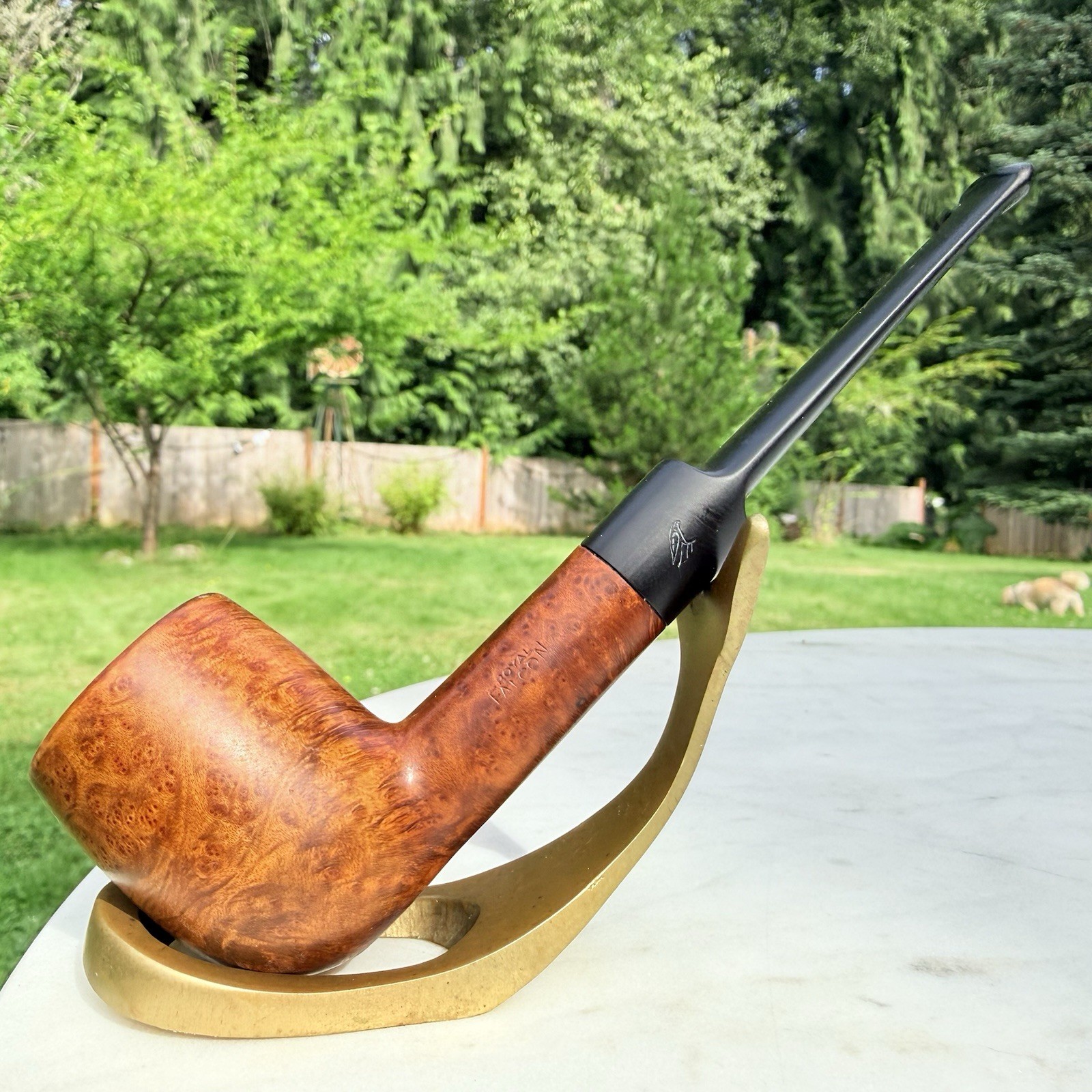 Early 1950’s ROYAL FALCON 484 (by Comoy’s) Briar Billiard Estate Tobacco Pipe
