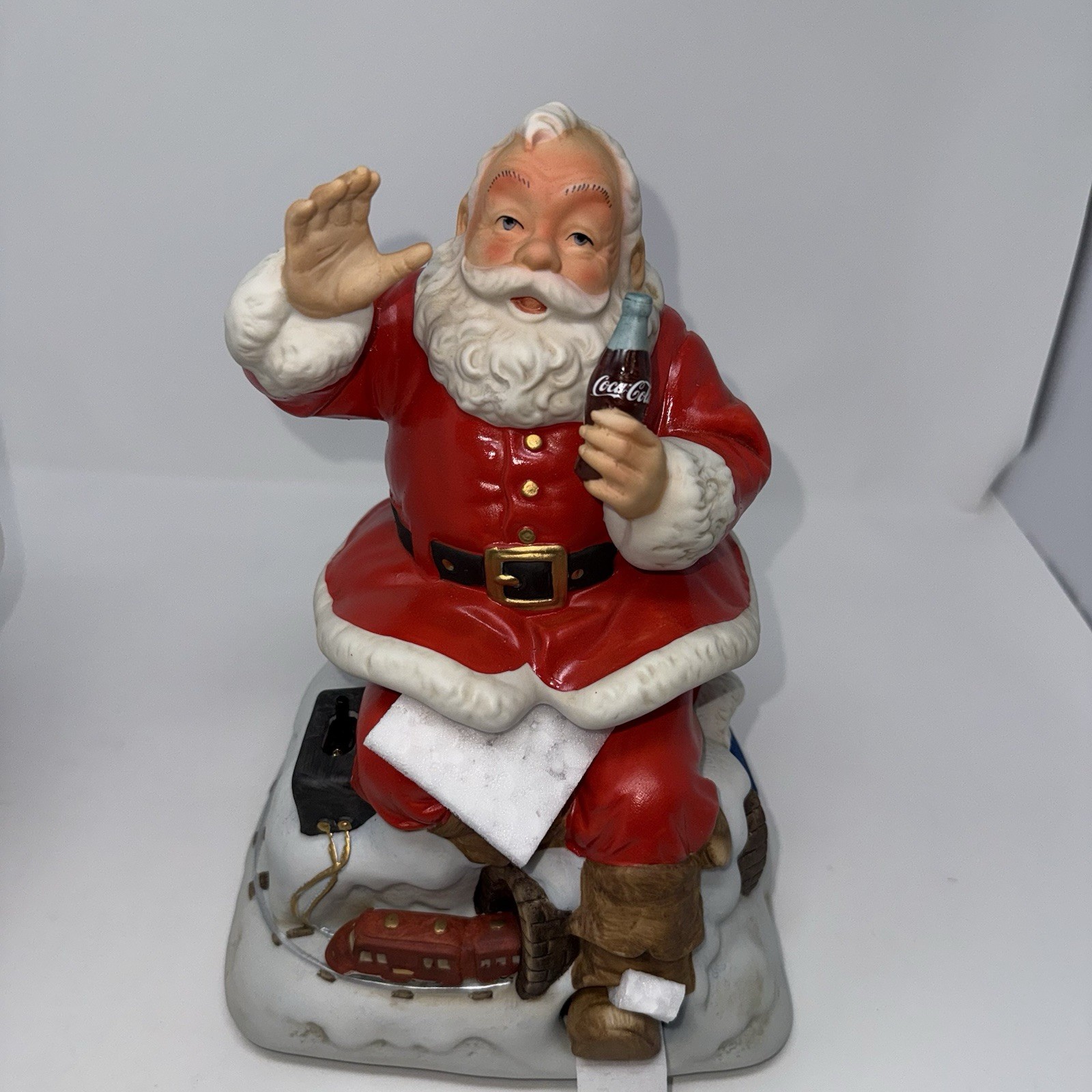 Coca-Cola Santa Claus 1994 Melody In Motion #6991/9000 Limited W/Box Works New