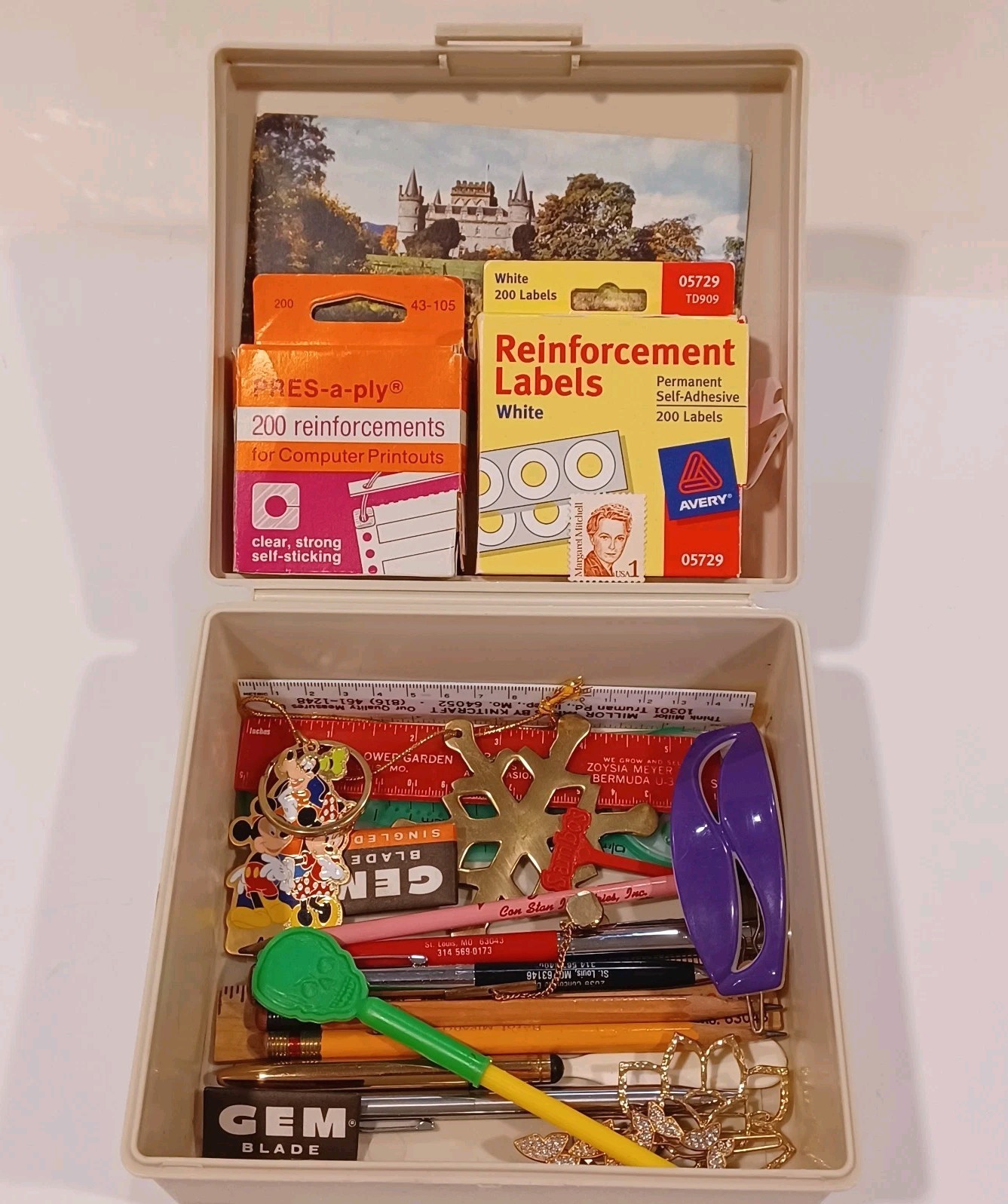 Vintage Junk Drawer Clean Out Odds N Ends Miscellaneous 