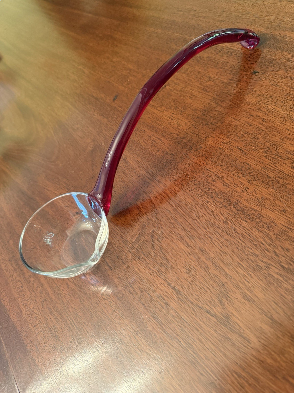 Vintage Red Cadmium & Manganese Ladle 14