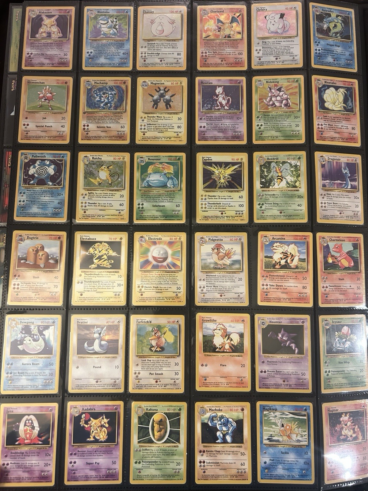 Pokémon Master Set Complete Base Set 102/102, Jungle 64/64, Fossil 62/62, 151