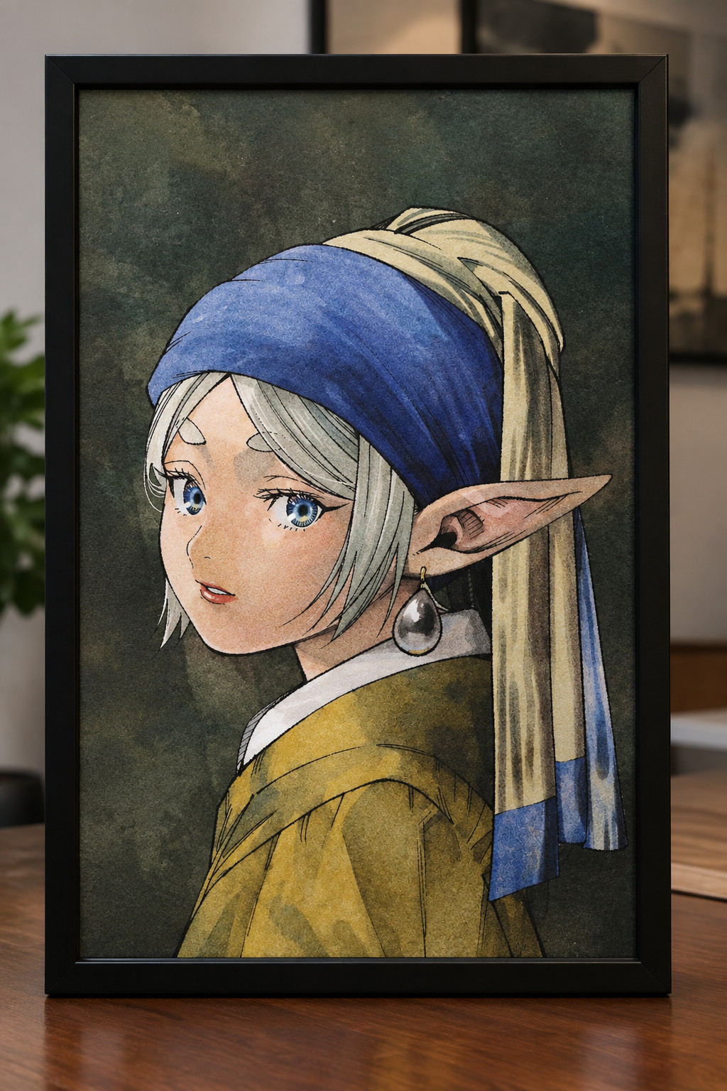 Frieren: Beyond Journey's End - Frieren with a Pearl Earring - 11x17
