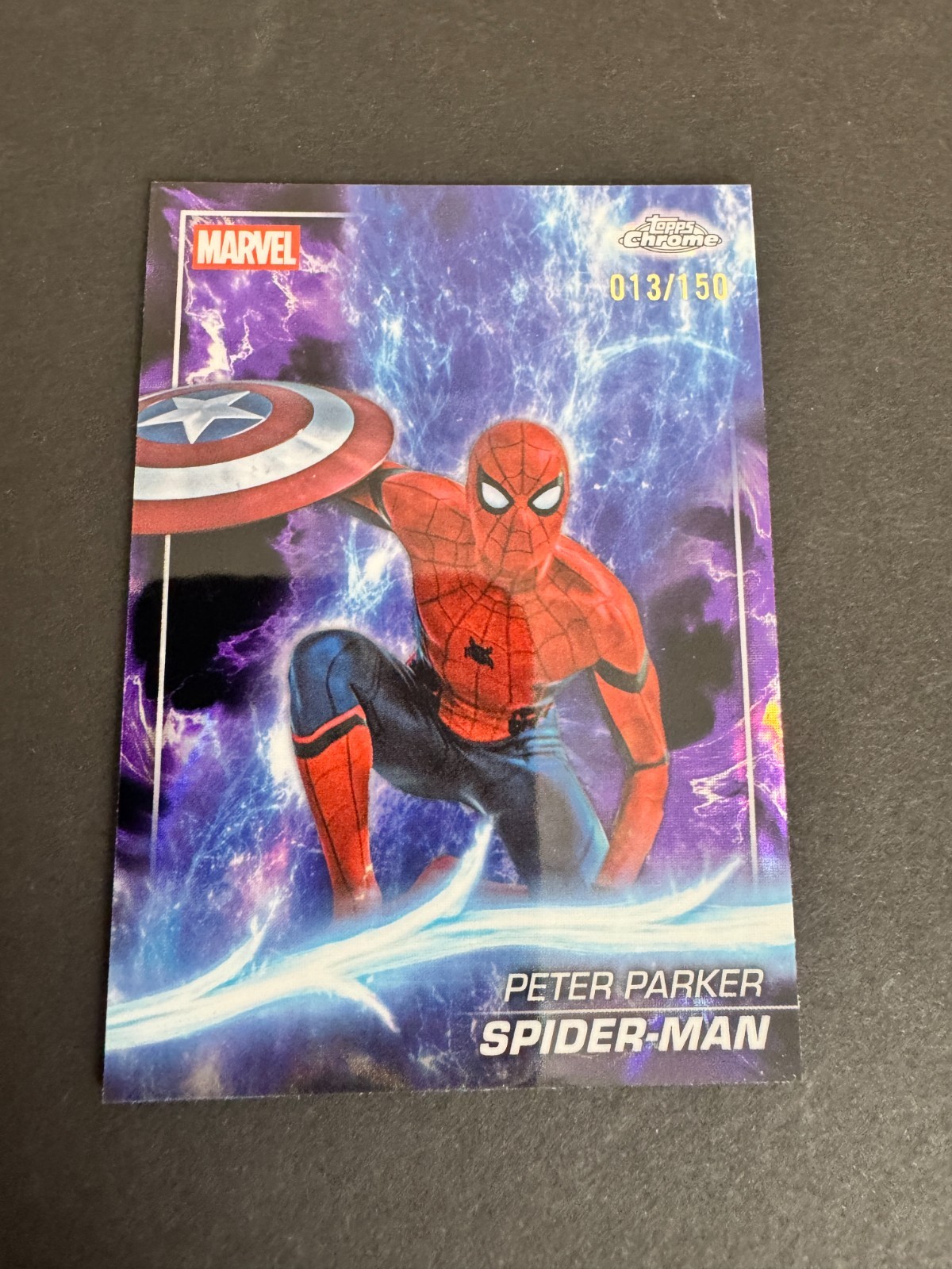 2025 Topps Chrome Marvel Studios Spider-Man Agatha Lava Refractor /150 #61 2025 Topps Chrome Marvel Studios Spider-Man Agatha Lava Refractor /150 #61