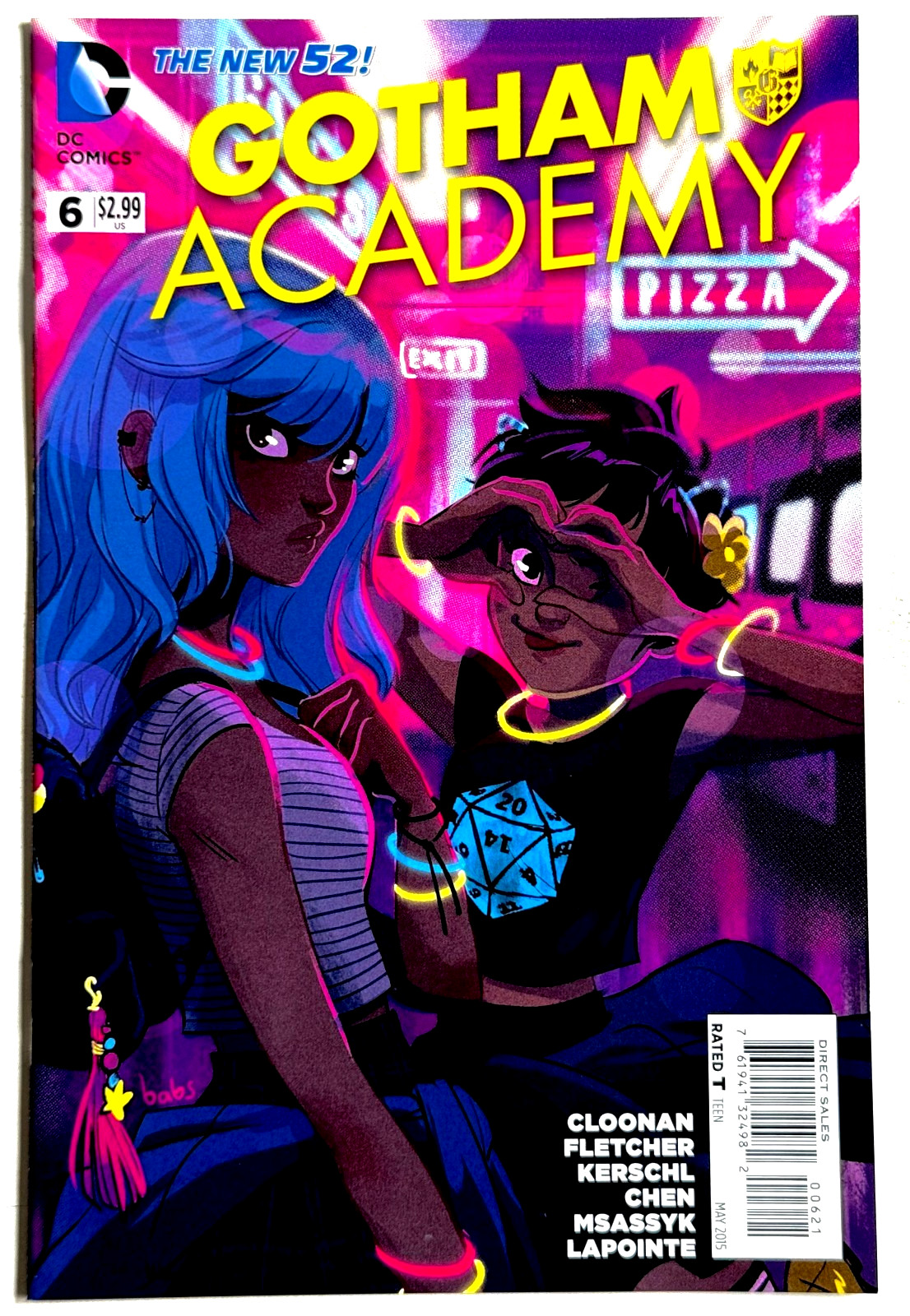 GOTHAM ACADEMY #6 BABS TARR 1:25 VARIANT 2015 DC COMICS NM GOTHAM ACADEMY #6 BABS TARR 1:25 VARIANT 2015 DC COMICS NM