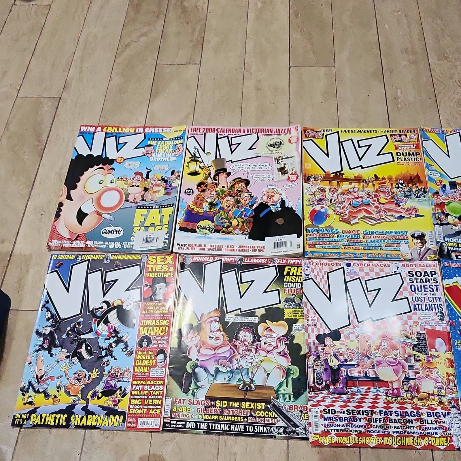 Vintage VIZ Magazine Comic Job Lot Bundle – 40+ Assorted Issues Collection**