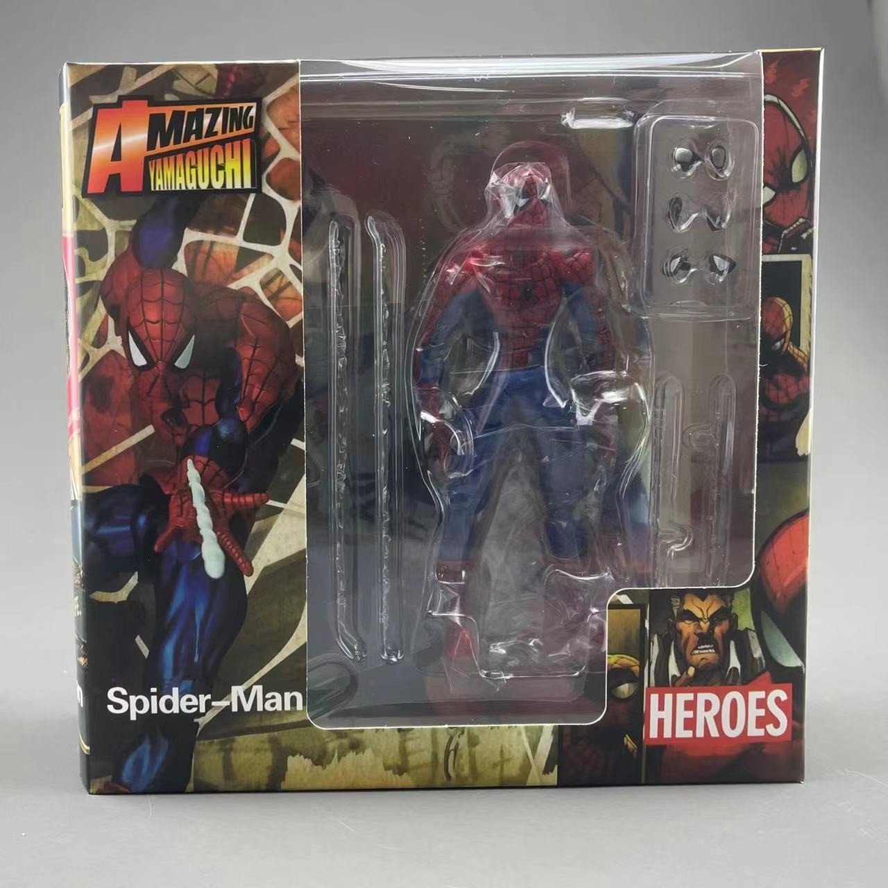 Kaiyodo Revoltech Amazing Yamaguchi No.002 Marvel Spider-Man Action Figure