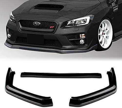 3 Pieces Front Bumper Lip Spoiler Splitter Side Body Kit Trim Protection 3 Pieces Front Bumper Lip Spoiler Splitter Side Body Kit Trim Protection